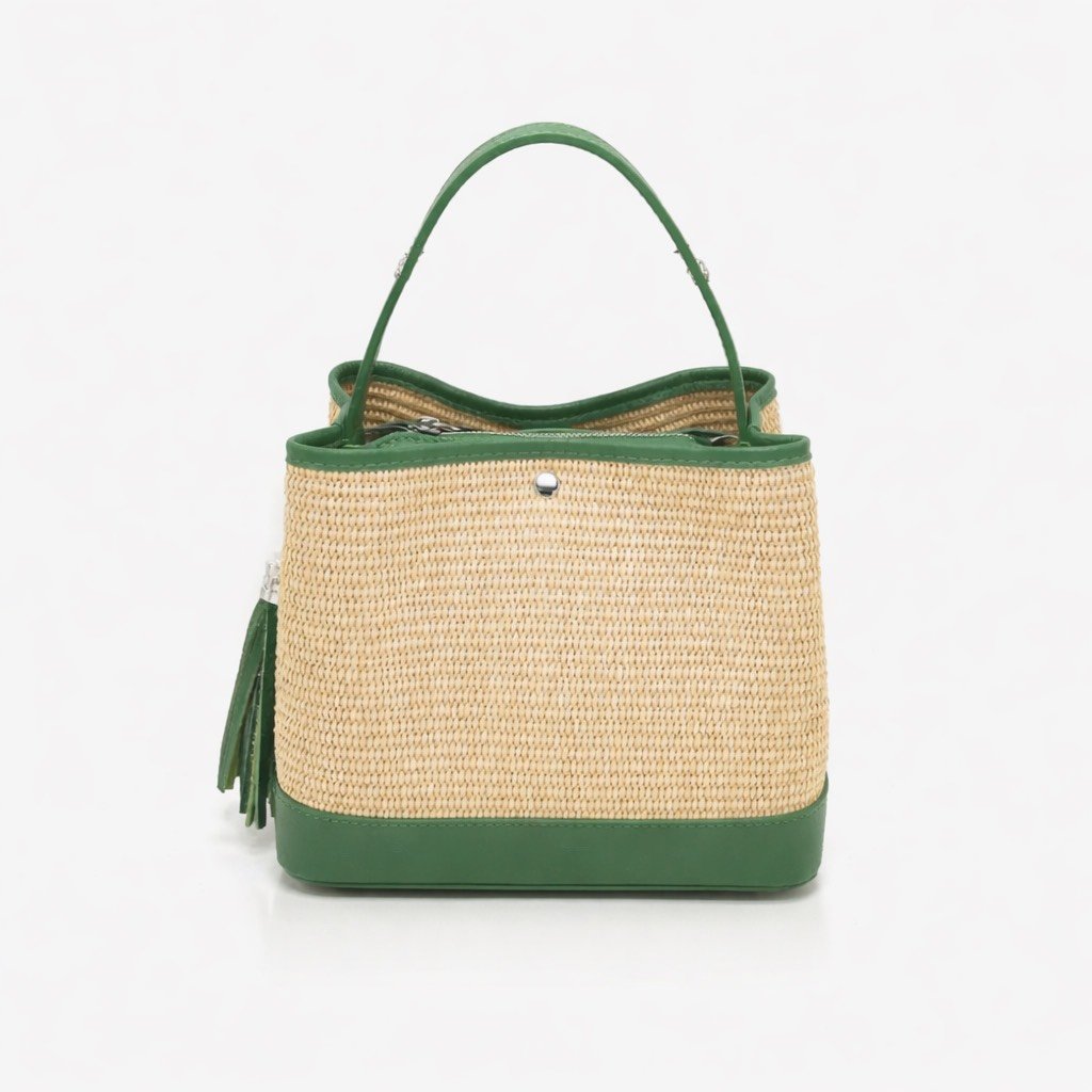 sac à main en raphia naturel et cuir – Élégance estivale & caractère sac à main en raphia naturel et cuir – Élégance estivale & caractère